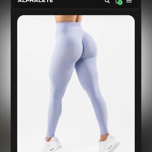 Alpha Athlete Leggings (Lavender)